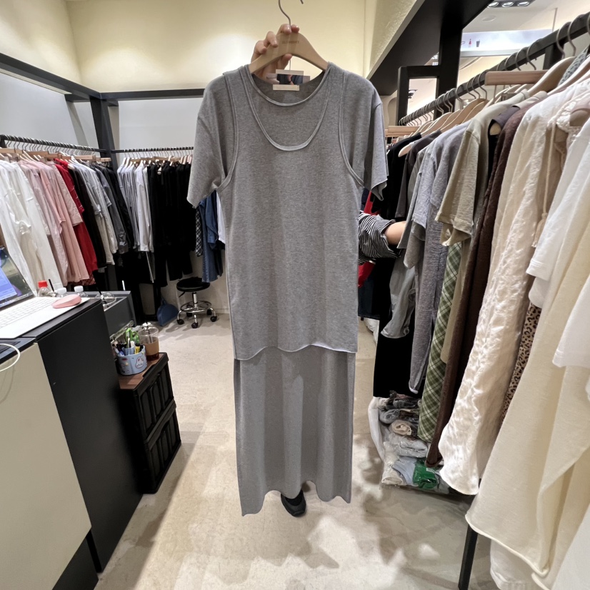 SELF SERVICE韓國直郵㊣女裝新品熱賣時尚推薦25春夏休閑套裝SELF SERVICE套裝圖色1