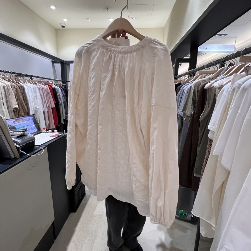 SELF SERVICE韓國㊣直郵東大門代購女裝新品休閑襯衫蕾絲衫SELF SERVICE襯衫/蕾絲衫
