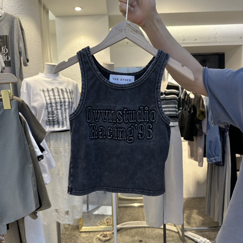 THE OTHER韓國直郵㊣女裝新款推薦時尚休閑人氣熱賣吊帶背心THE OTHER吊帶/背心