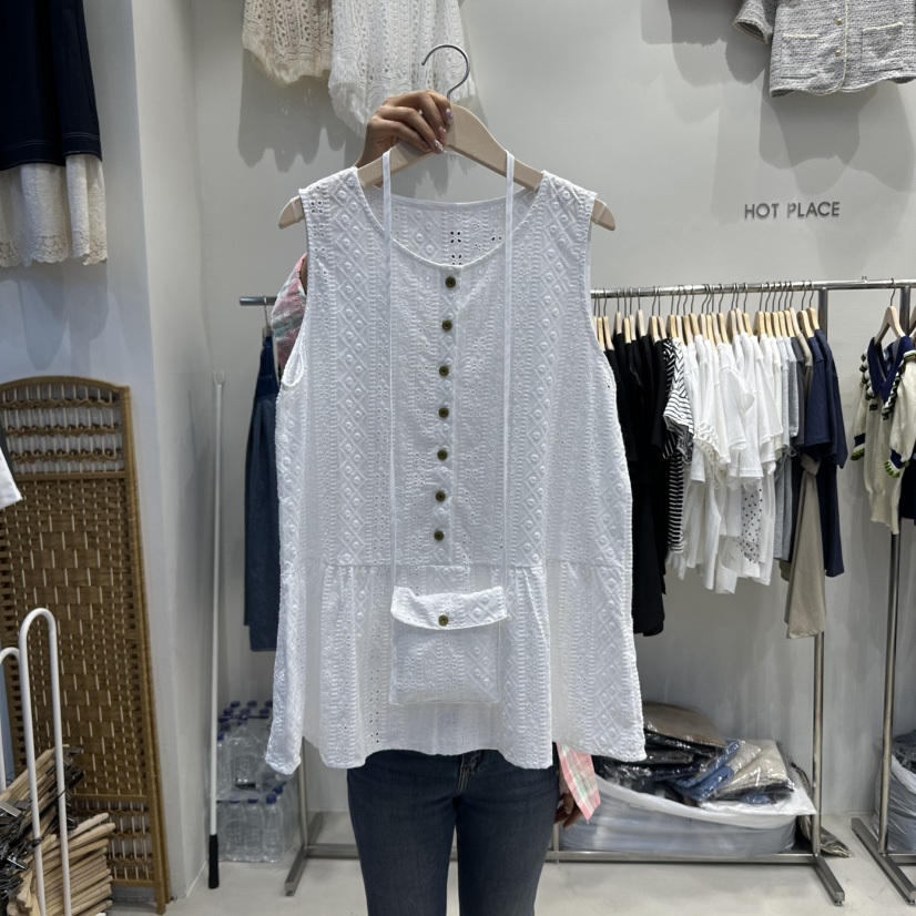 HOT PLACE韓國㊣直郵東大門代購女裝新品25春夏吊帶背心含小包HOT PLACE/DREAM GIRIS吊帶/背心