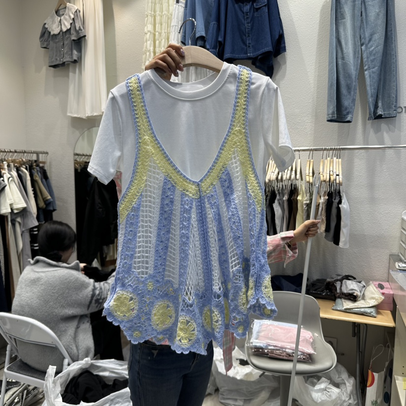 HOT PLACE韓國直郵㊣東大門實拍女裝新品推薦套裝兩件套套裝HOT PLACE/DREAM GIRIS套裝