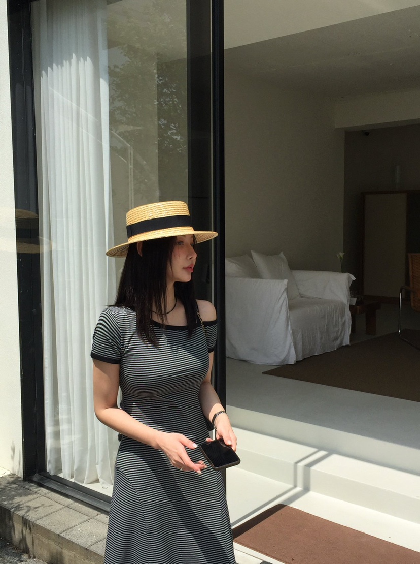 REVE CITE-L東大門直郵女裝新款25春夏真品休閑推薦連衣裙REVE CITE連衣裙
