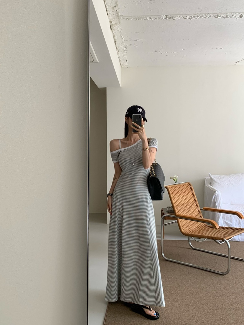 REVE CITE-L東大門直郵女裝新款25春夏真品休閑推薦連衣裙REVE CITE連衣裙圖色2