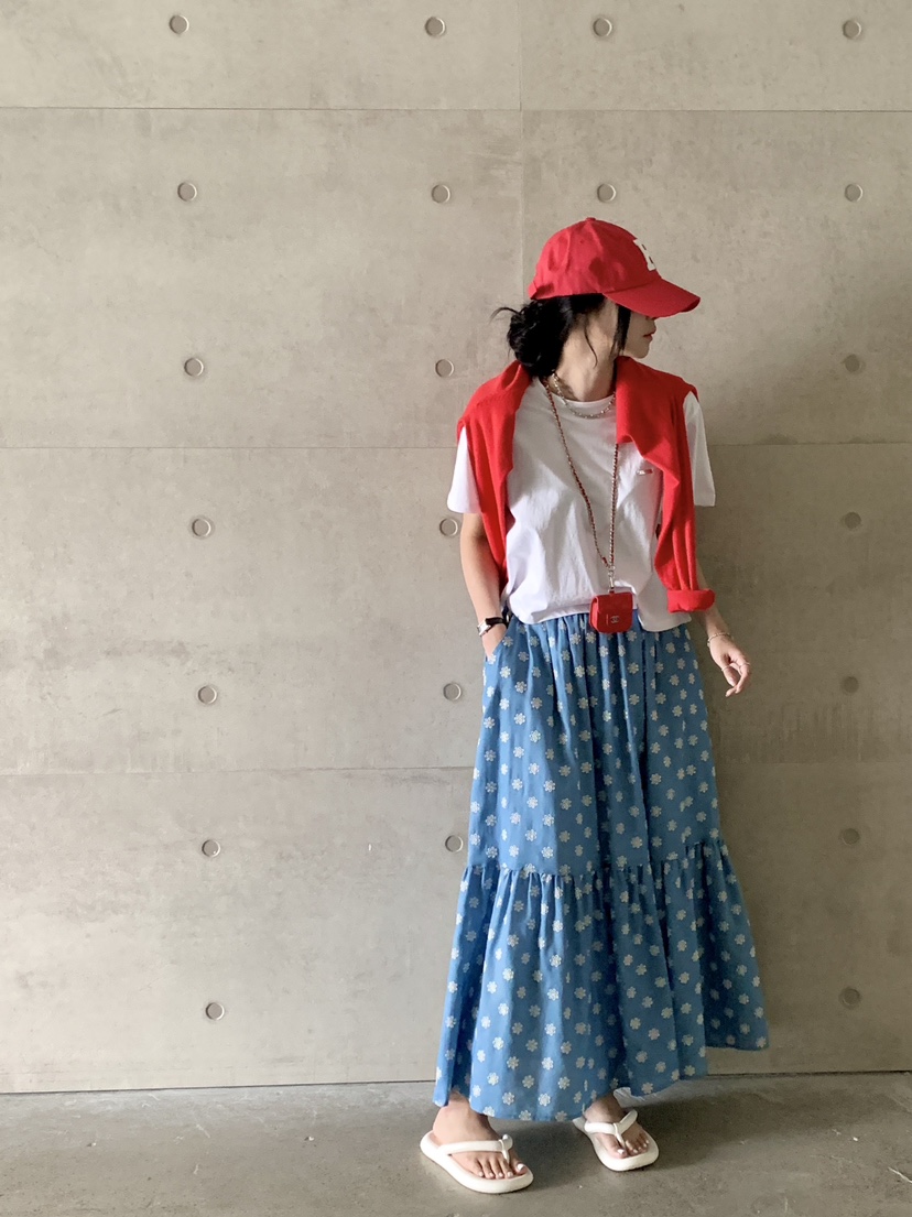 DAVICHI韓國代購女裝新品真品人氣職業25春夏推薦時尚休閑長裙DAVICHI長裙