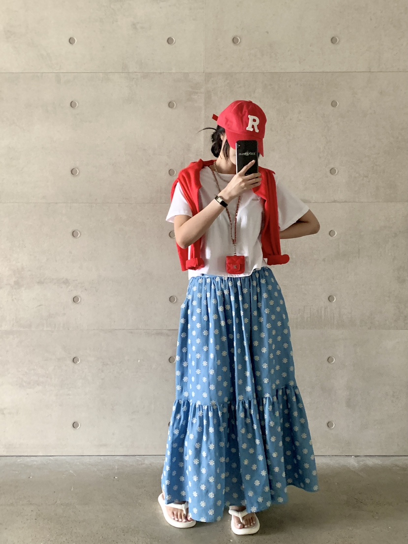 DAVICHI韓國代購女裝新品真品人氣職業25春夏推薦時尚休閑長裙DAVICHI長裙