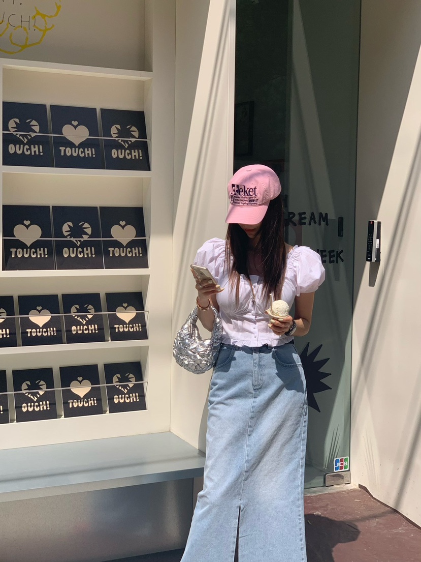 REVE CITE-L東大門代購女裝新品時尚真品職業推薦長裙超長REVE CITE長裙