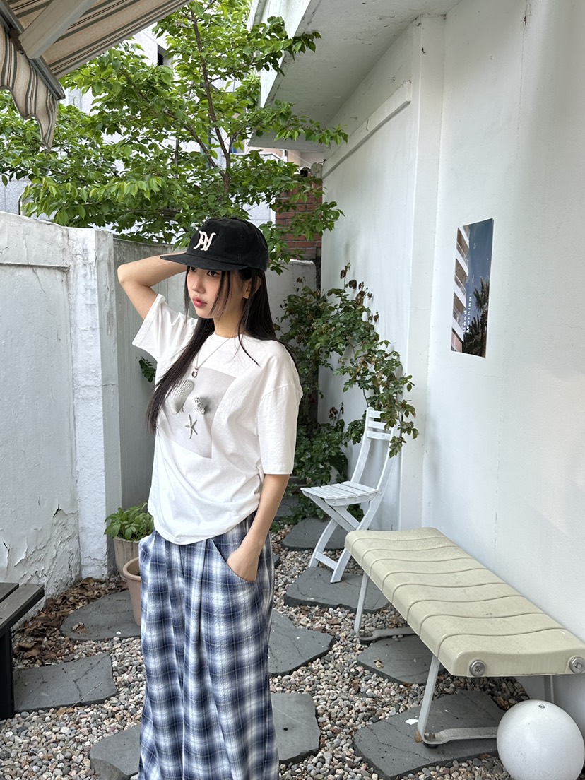 I MFACT韓國直郵女裝新款休閑職業人氣真品時尚推薦25春夏T恤I MFACTT恤