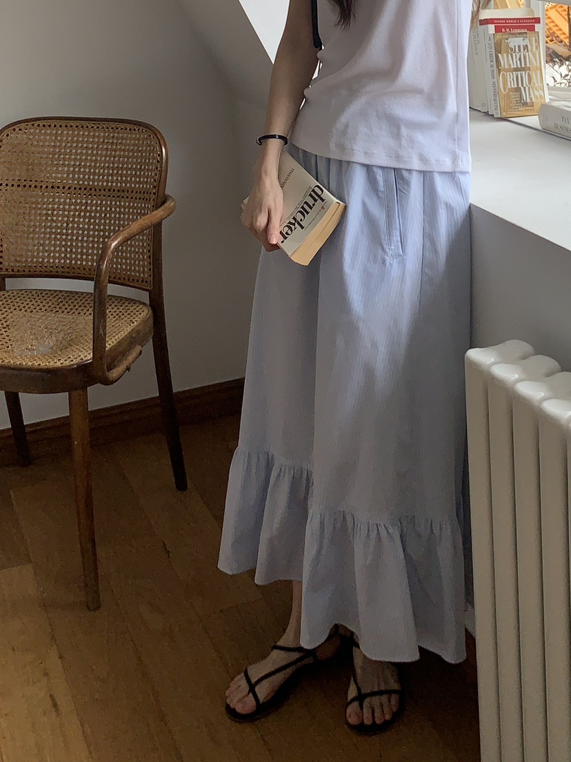 BAKING POWDER東大門實拍女裝新品25春夏時尚推薦真品長裙BAKING POWDER長裙