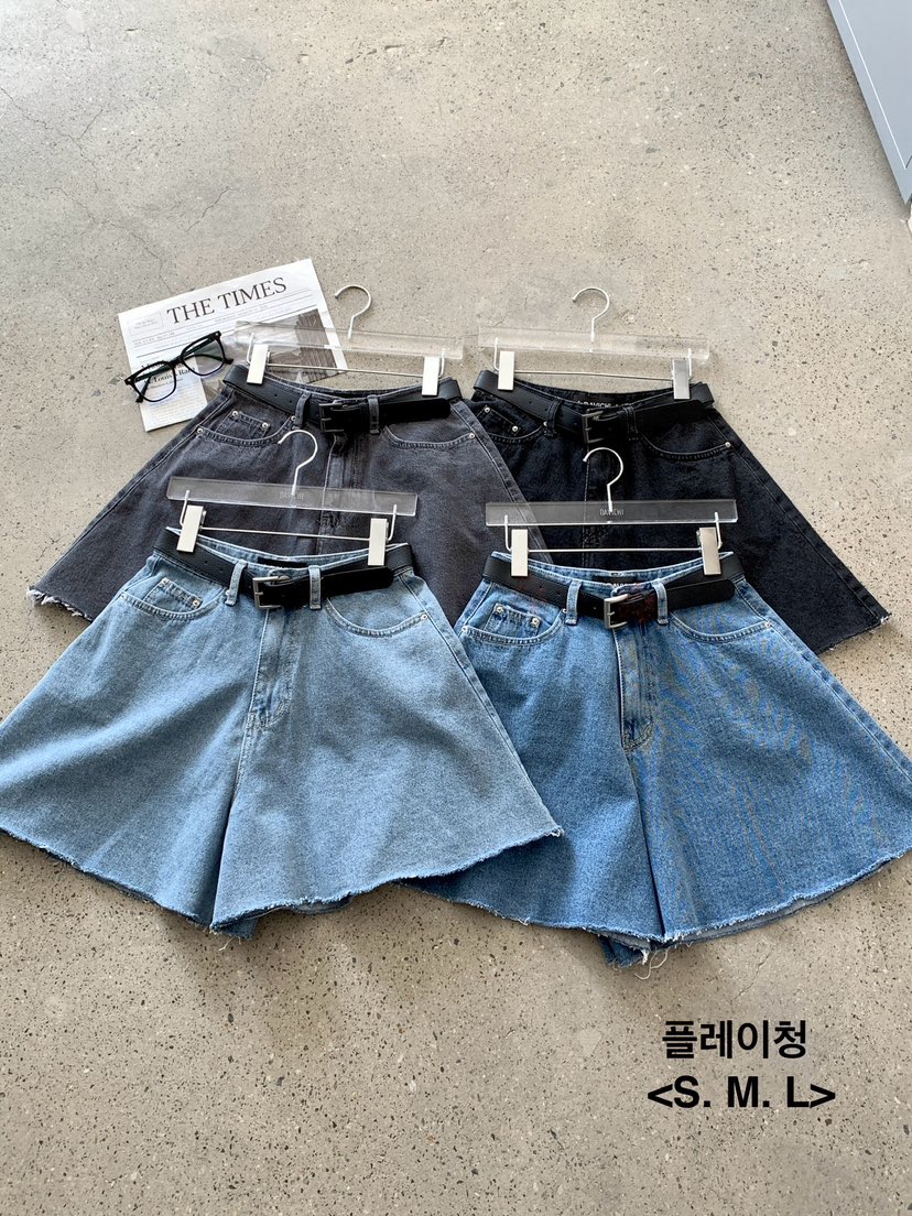DAVICHI韓國直郵女裝新品25春夏推薦人氣休閑短褲含隨機腰帶DAVICHI短褲
