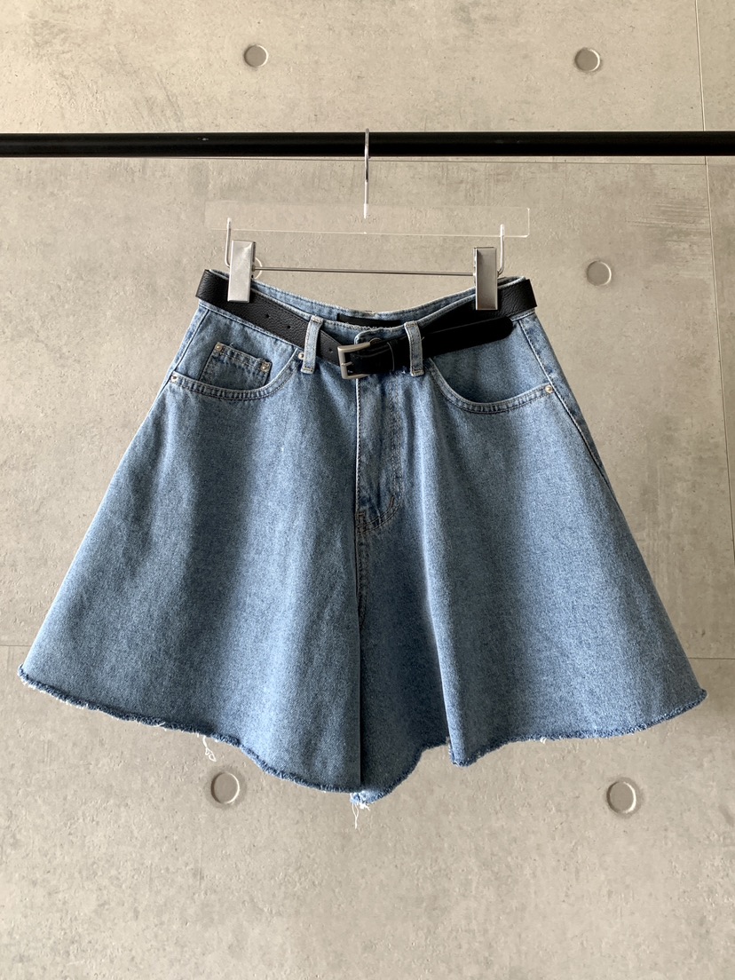 DAVICHI韓國直郵女裝新品25春夏推薦人氣休閑短褲含隨機腰帶DAVICHI短褲