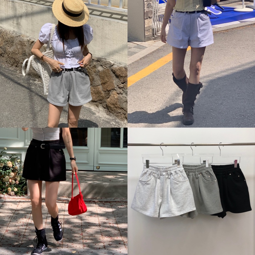 REVE CITE-L東大門代購女士新款休閑推薦熱賣人氣25春夏短褲REVE CITE短褲