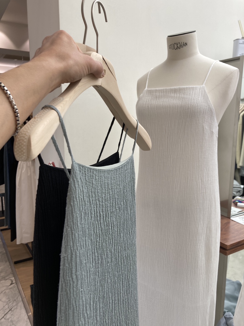 CURVY東大門直郵女裝新品時尚25春夏真品熱賣人氣連衣裙亞麻CURVY連衣裙
