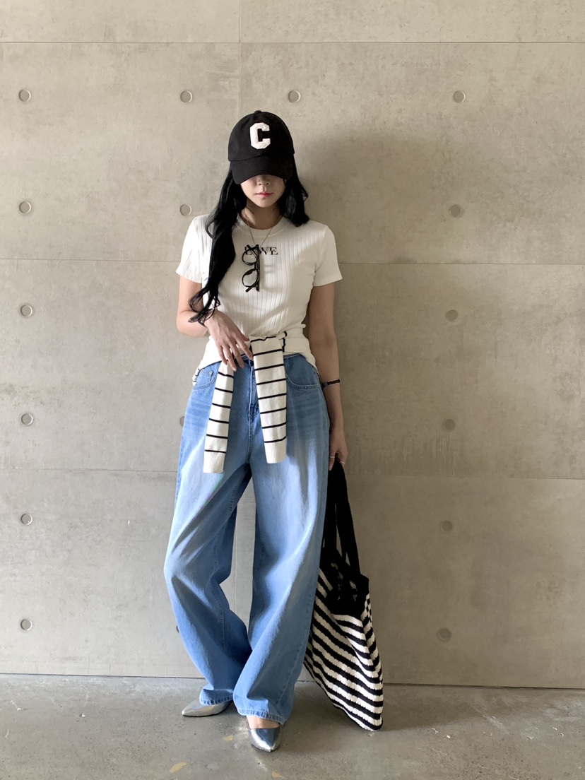 DAVICHI韓國代購女士新品休閑真品人氣推薦25春夏熱賣職業T恤DAVICHIT恤