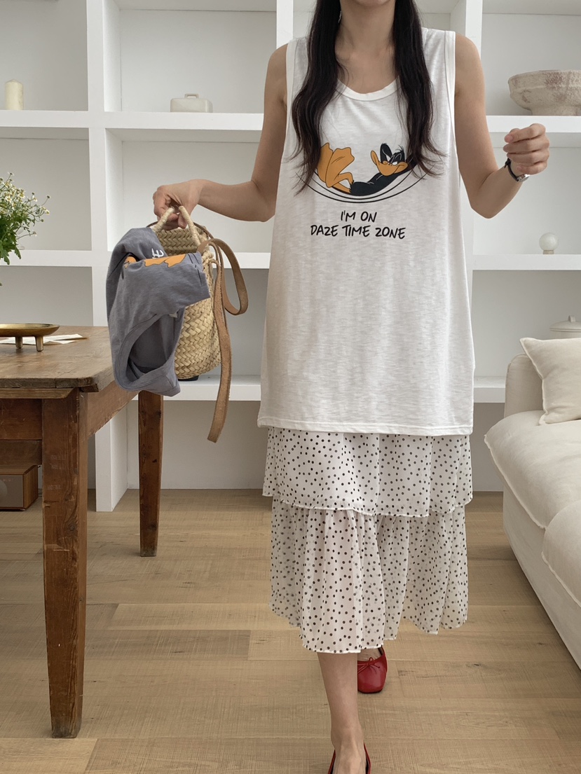 PARSLEY東大門直郵女士新品25春夏職業推薦休閑時尚吊帶背心Daze吊帶/背心