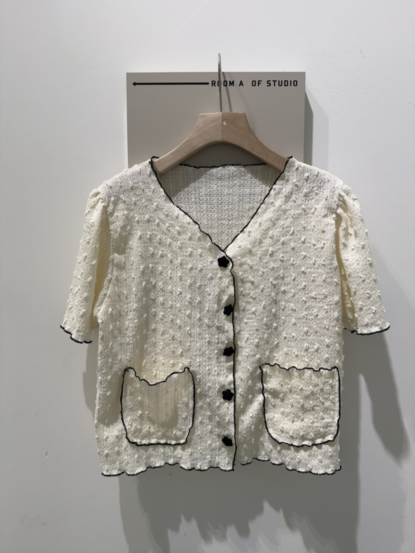 BE&BE韓國直郵女裝新品推薦人氣時尚休閑襯衫蕾絲衫開衫BE&be襯衫/蕾絲衫
