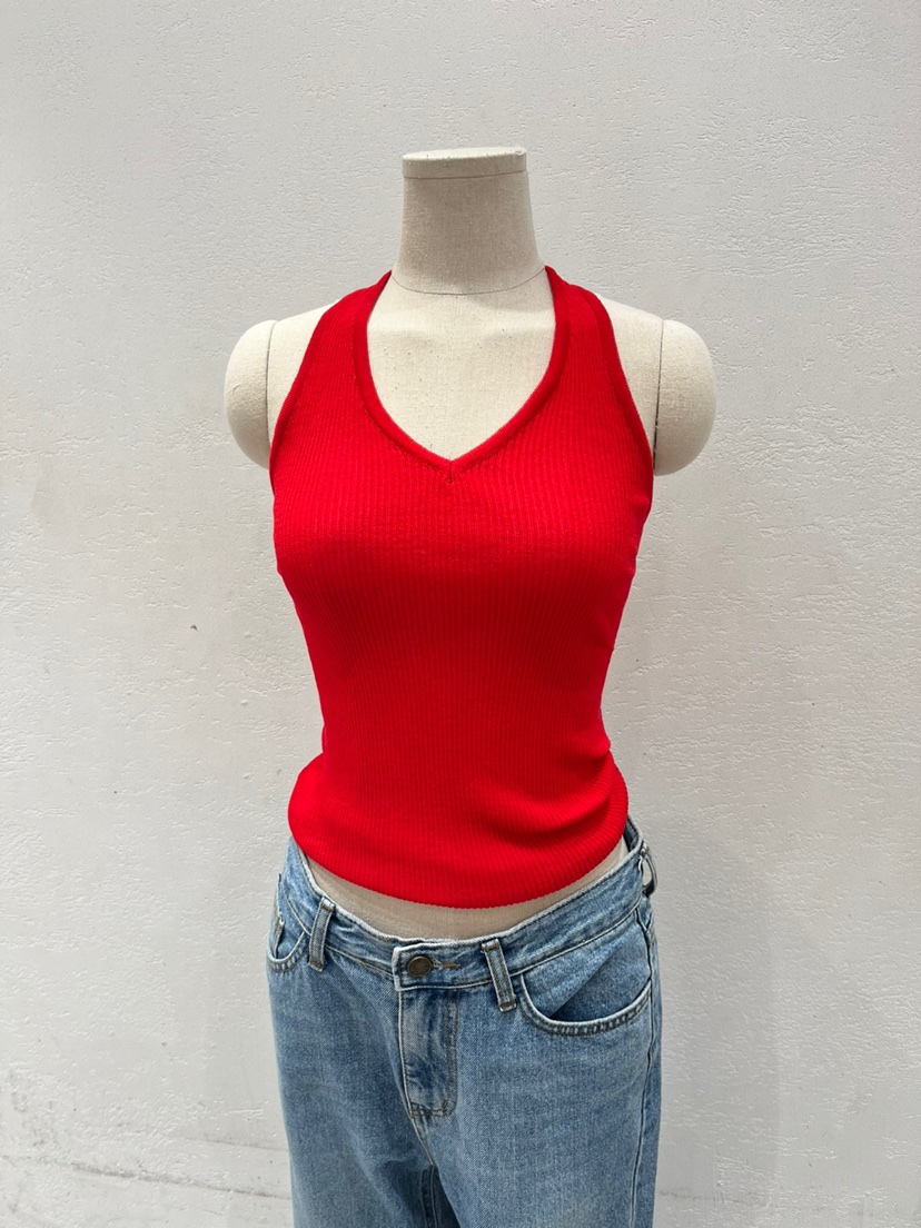 EVERCOMMERCE METICULOUSLY DESIGNED東大門實拍女裝新款時尚吊帶背心EVERCOMMERCE METICULOUSLY DESIGNED吊帶/背心