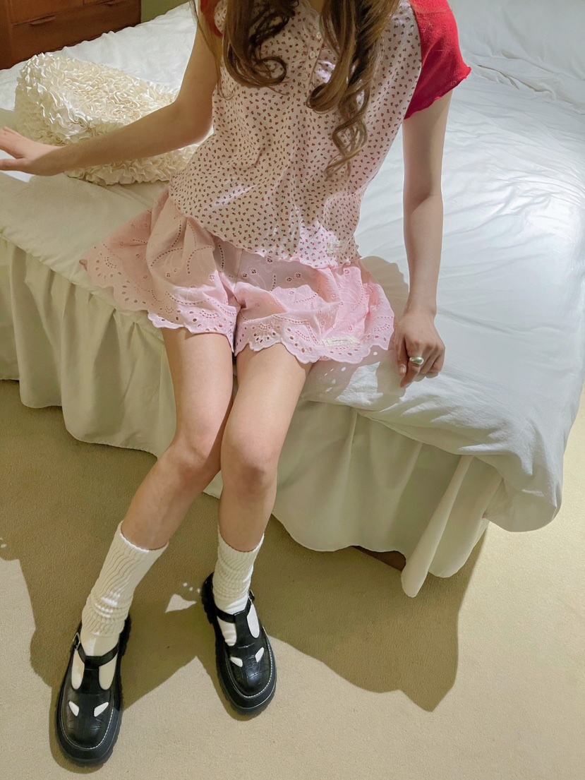 BOUTIQUE-L韓國直郵女裝新品人氣時尚休閑真品職業25春夏T恤BOUTIQUE-LT恤
