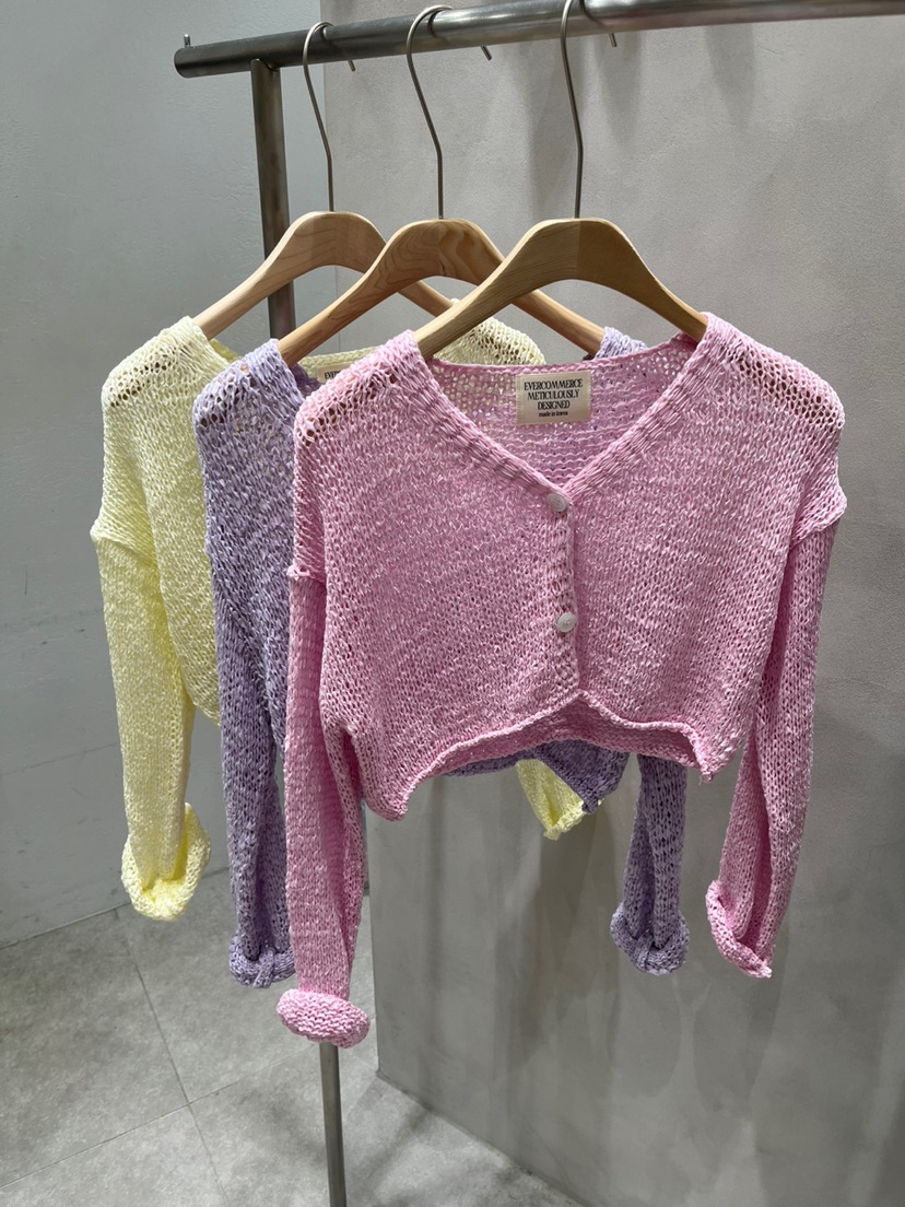 EVERCOMMERCE METICULOUSLY DESIGNED韓國直郵女士新品熱賣針織衫EVERCOMMERCE METICULOUSLY DESIGNED針織衫