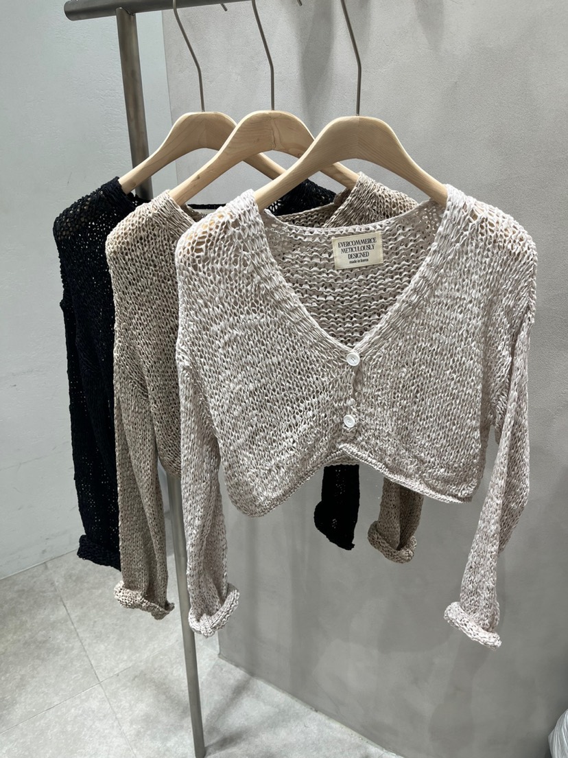 EVERCOMMERCE METICULOUSLY DESIGNED韓國直郵女士新品熱賣針織衫EVERCOMMERCE METICULOUSLY DESIGNED針織衫