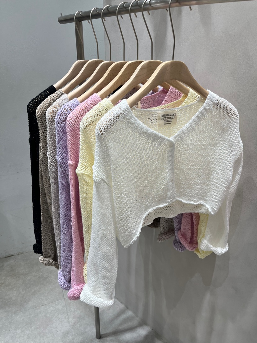 EVERCOMMERCE METICULOUSLY DESIGNED韓國直郵女士新品熱賣針織衫EVERCOMMERCE METICULOUSLY DESIGNED針織衫