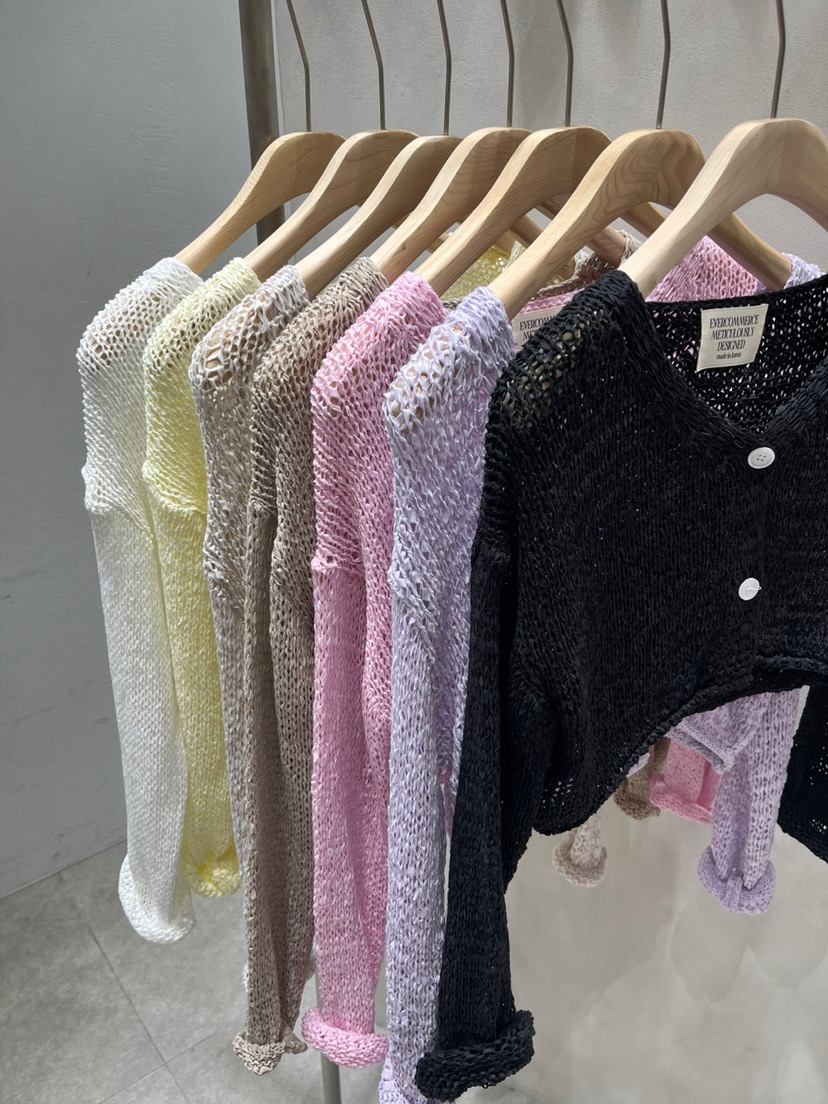 EVERCOMMERCE METICULOUSLY DESIGNED韓國直郵女士新品熱賣針織衫EVERCOMMERCE METICULOUSLY DESIGNED針織衫
