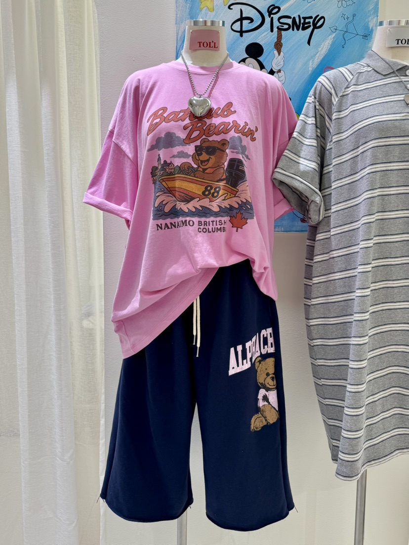 TOLL韓國代購女裝新品真品人氣推薦25春夏職業熱賣休閑時尚T恤TOLLT恤