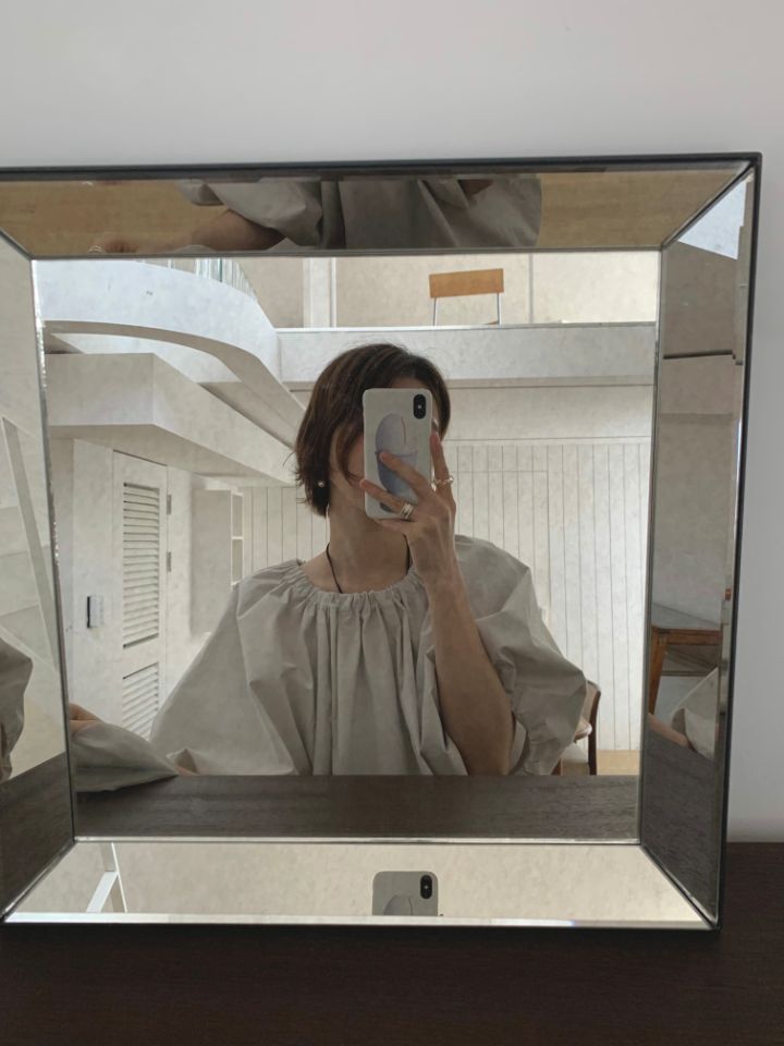 MARE東大門實拍女士新品職業休閑人氣25春夏時尚襯衫蕾絲衫MARE襯衫/蕾絲衫