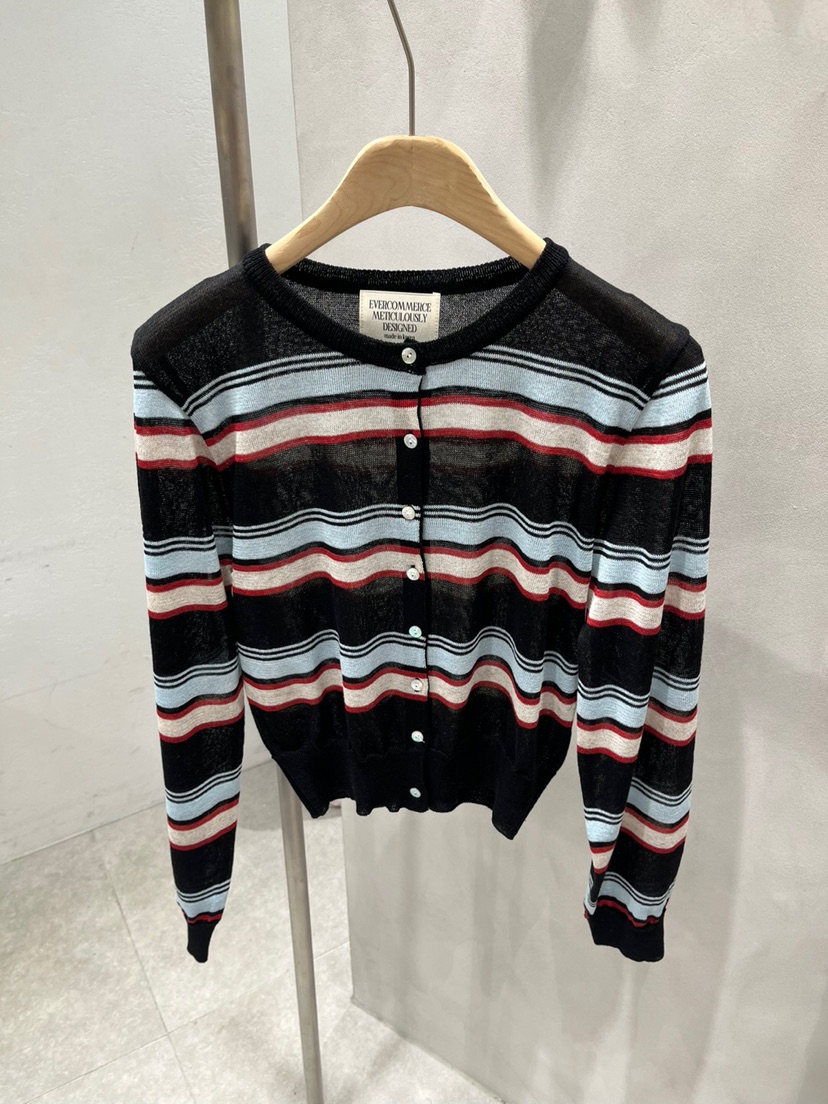 EVERCOMMERCE METICULOUSLY DESIGNED韓國代購女裝新款熱賣針織衫亞麻EVERCOMMERCE METICULOUSLY DESIGNED針織衫圖色4