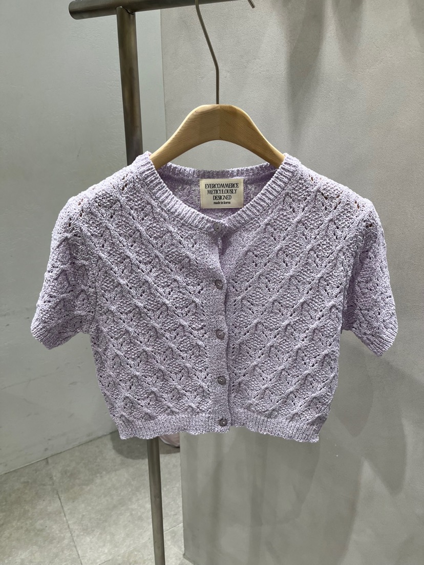EVERCOMMERCE METICULOUSLY DESIGNED韓國直郵女裝新款25春夏針織衫EVERCOMMERCE METICULOUSLY DESIGNED針織衫圖色3