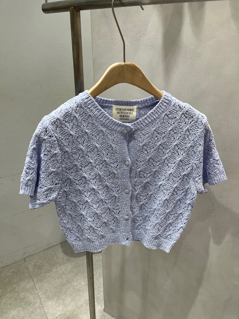 EVERCOMMERCE METICULOUSLY DESIGNED韓國直郵女裝新款25春夏針織衫EVERCOMMERCE METICULOUSLY DESIGNED針織衫圖色4