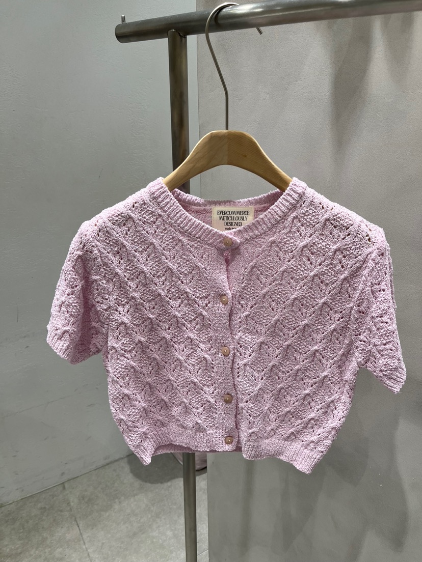 EVERCOMMERCE METICULOUSLY DESIGNED韓國直郵女裝新款25春夏針織衫EVERCOMMERCE METICULOUSLY DESIGNED針織衫圖色5