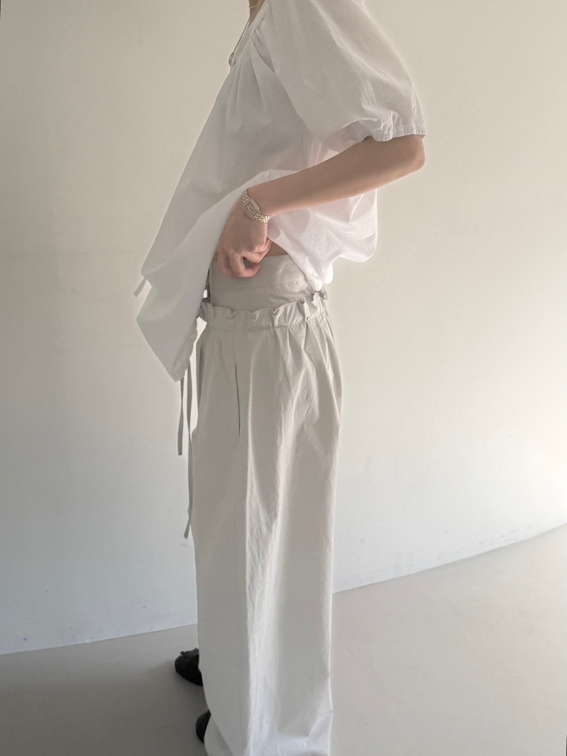 MINIMUZE韓國直郵女士新品休閑25春夏人氣時尚職業襯衫蕾絲衫MINIMUZE襯衫/蕾絲衫