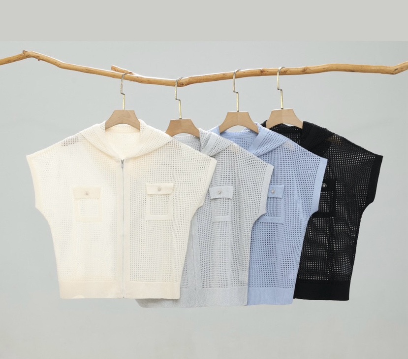 I BLLE東大門實拍女裝新品真品推薦熱賣時尚25春夏休閑馬甲I BLLE馬甲