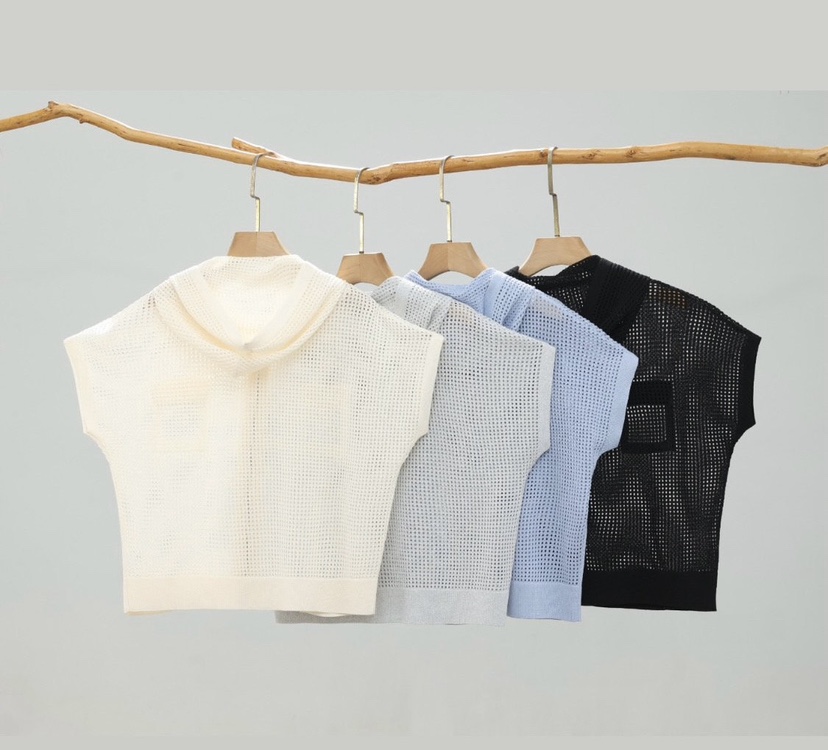 I BLLE東大門實拍女裝新品真品推薦熱賣時尚25春夏休閑馬甲I BLLE馬甲