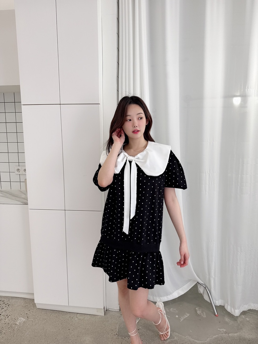 BE&BE東大門實拍女裝新品休閑職業25春夏人氣真品連衣裙BE&be連衣裙