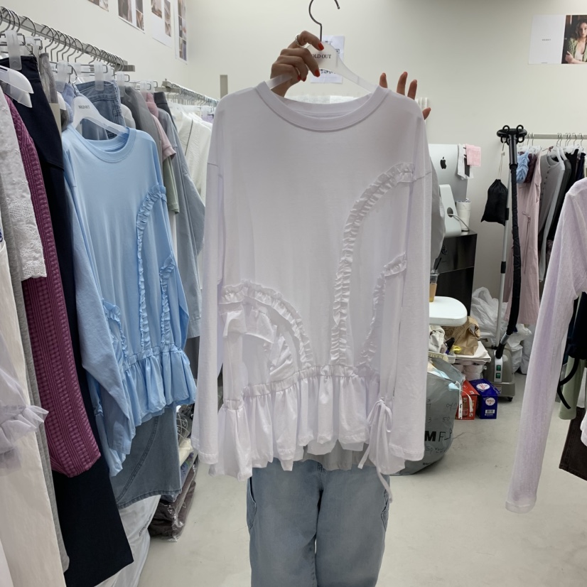 SOLD OUT東大門直郵女士新品人氣推薦時尚職業25春夏長袖T恤SOLD OUT長袖T恤圖色3