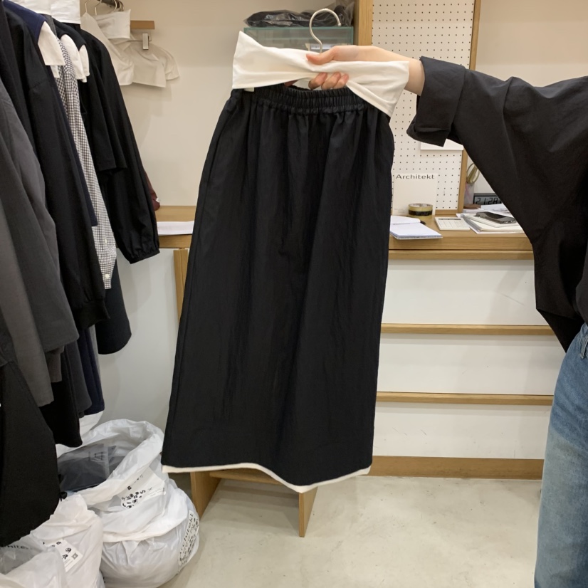 ARCHITEKT東大門代購女裝新品推薦人氣25春夏時尚半身裙中短裙ARCHITEKT半身裙/中短裙圖色1
