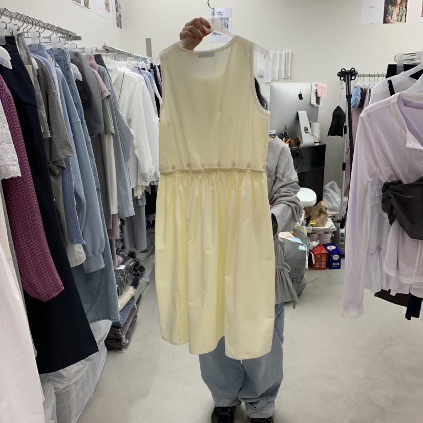 SOLD OUT東大門實拍女裝新品人氣熱賣真品推薦連衣裙可拆卸SOLD OUT連衣裙