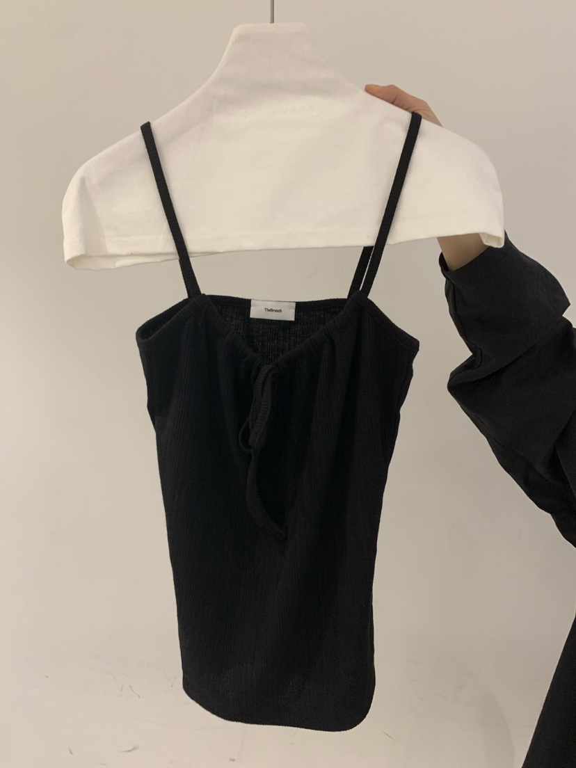 THE BRUNCH東大門實拍女士新品時尚熱賣休閑職業推薦吊帶背心THE BRUNCH吊帶/背心圖色3
