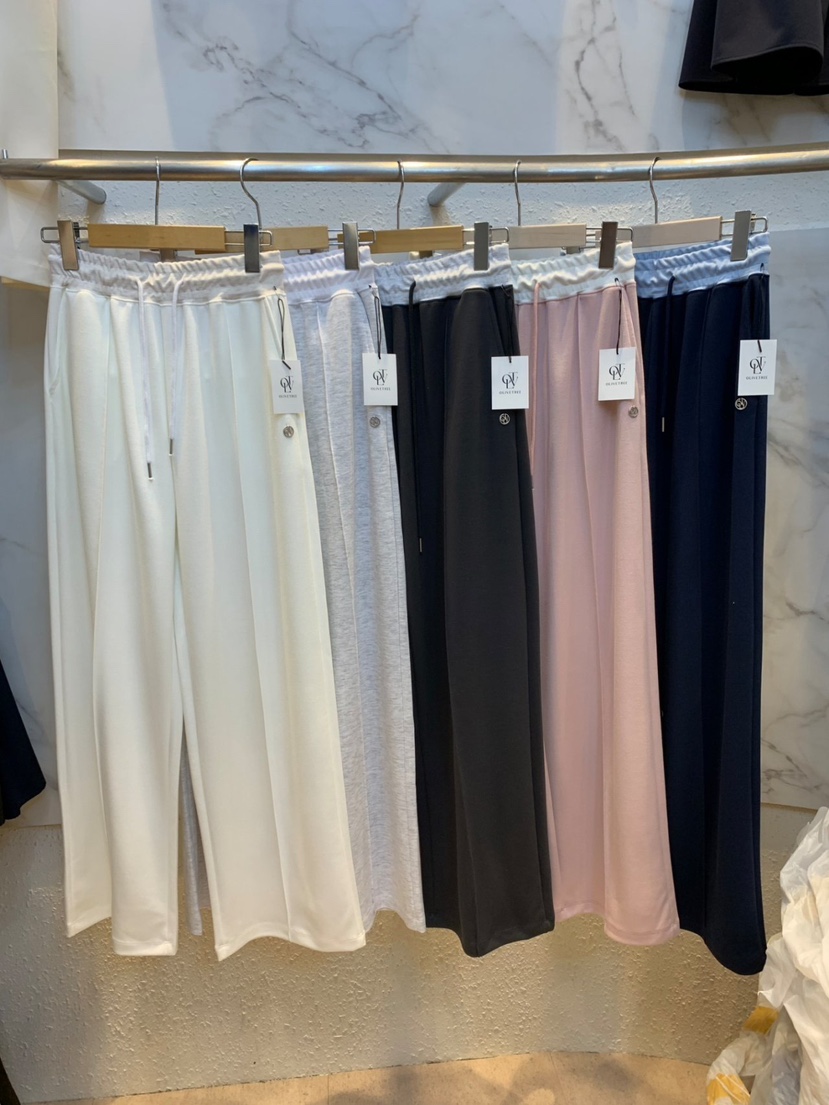 OLIVE TrEE東大門實拍女裝新品熱賣休閑時尚職業25春夏休閑褲OLIVE TrEE休閑褲圖色3左三色