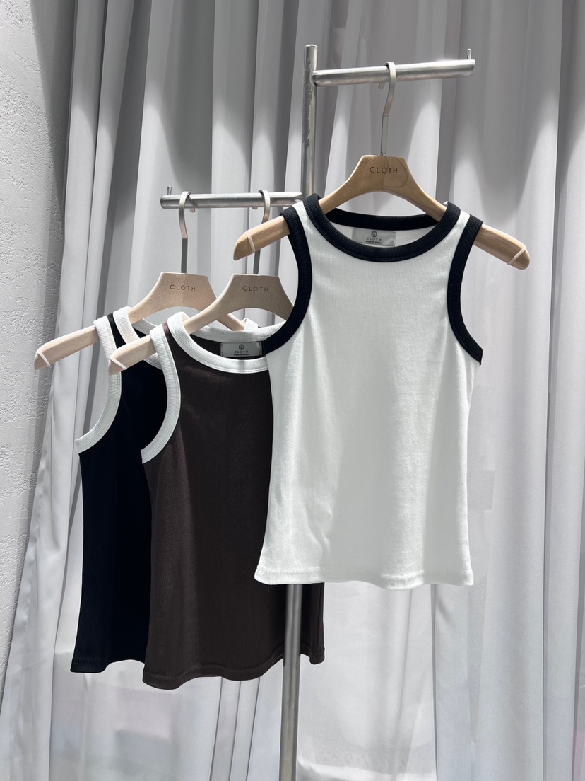 CLOTH東大門實拍女士新品休閑熱賣職業時尚人氣25春夏吊帶背心CLOTH吊帶/背心