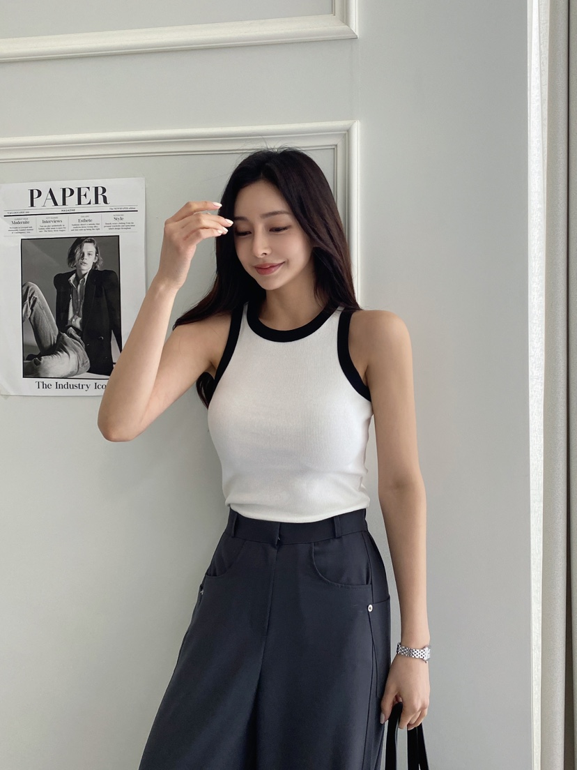 CLOTH東大門實拍女士新品休閑熱賣職業時尚人氣25春夏吊帶背心CLOTH吊帶/背心