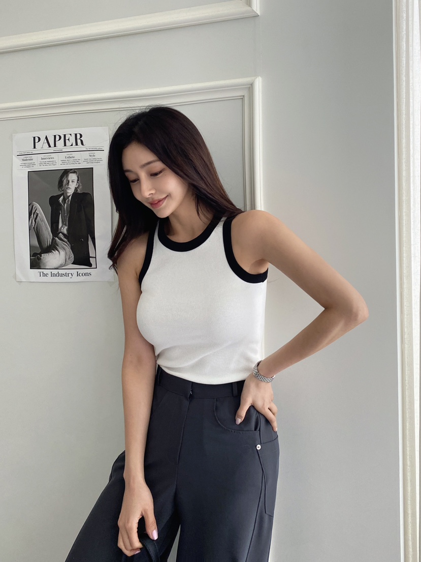 CLOTH東大門實拍女士新品休閑熱賣職業時尚人氣25春夏吊帶背心CLOTH吊帶/背心