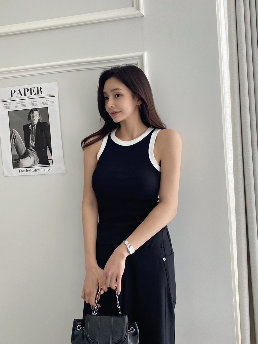 CLOTH東大門實拍女士新品休閑熱賣職業時尚人氣25春夏吊帶背心CLOTH吊帶/背心