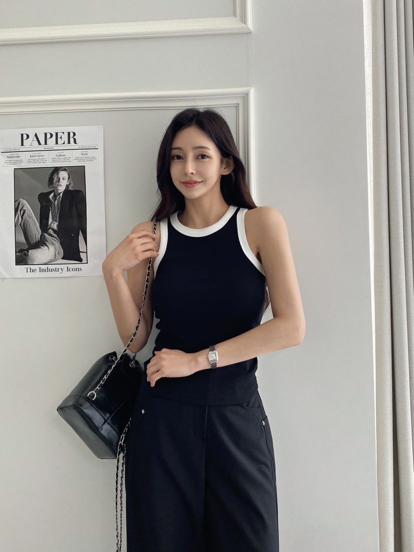 CLOTH東大門實拍女士新品休閑熱賣職業時尚人氣25春夏吊帶背心CLOTH吊帶/背心