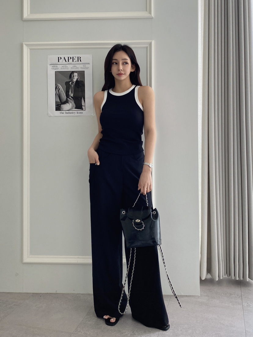 CLOTH東大門實拍女士新品休閑熱賣職業時尚人氣25春夏吊帶背心CLOTH吊帶/背心