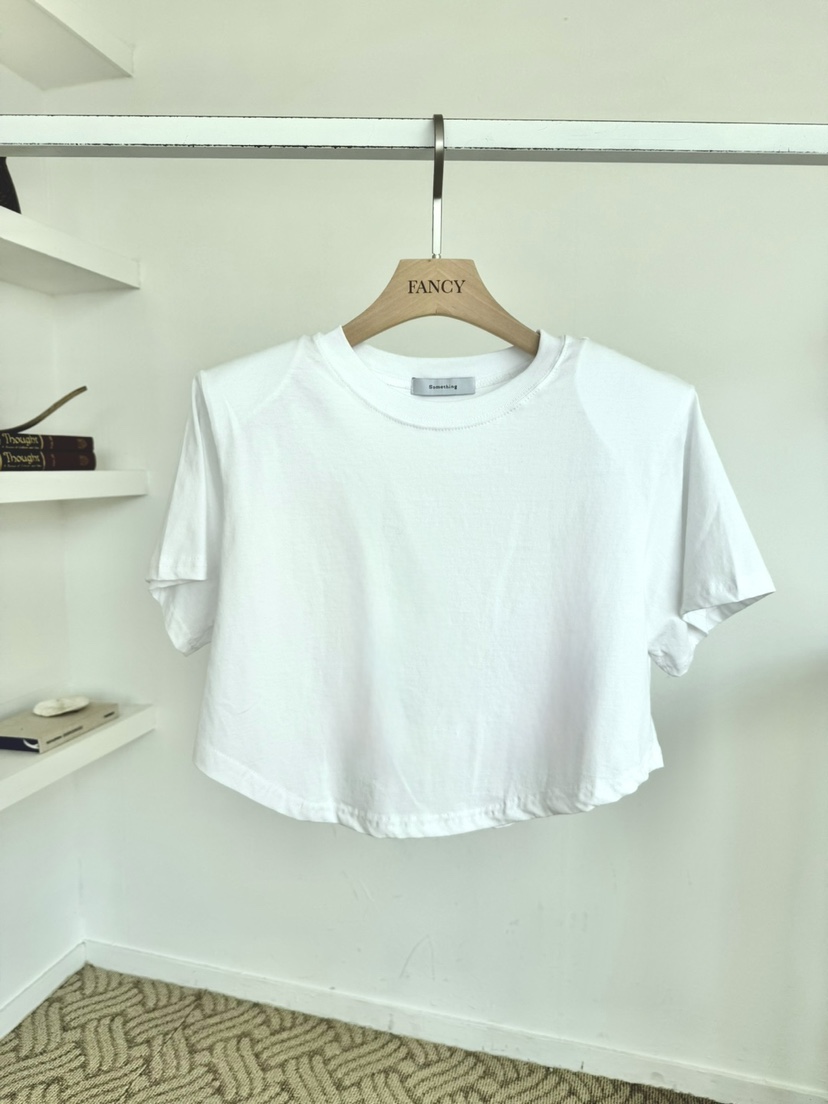 FANCY韓國代購女士新品職業時尚熱賣人氣25春夏真品休閑T恤FANCY/SomethingT恤