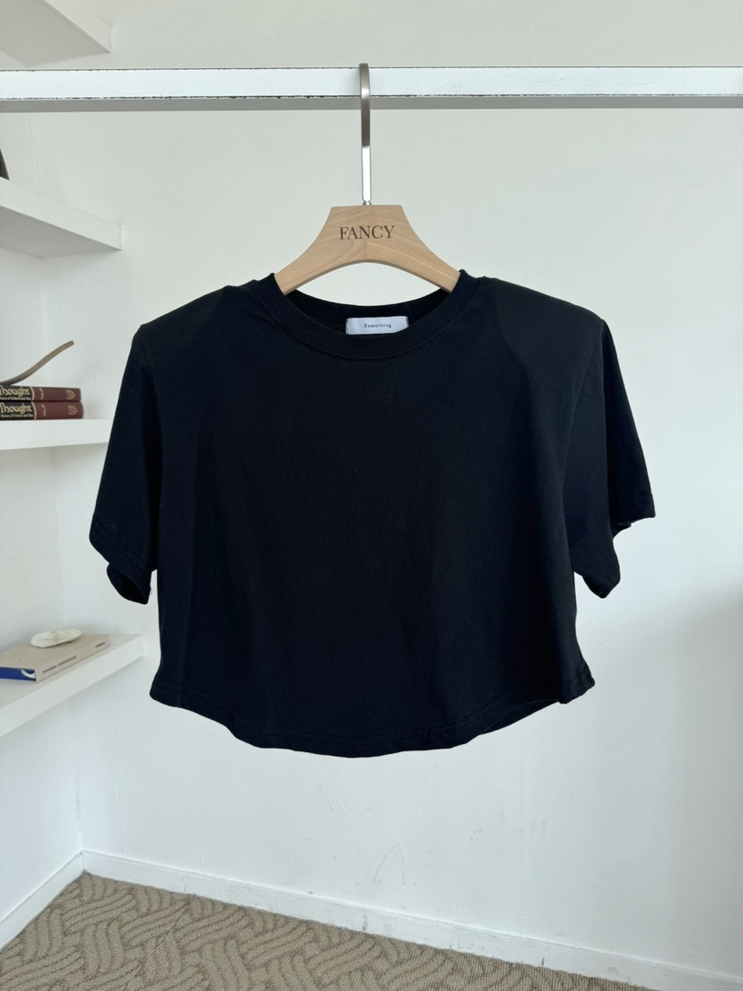 FANCY韓國代購女士新品職業時尚熱賣人氣25春夏真品休閑T恤FANCY/SomethingT恤圖色4