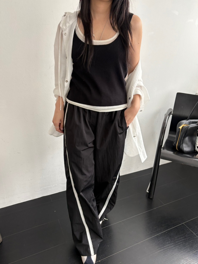 Verbena韓國代購女士新款人氣職業推薦25春夏休閑真品吊帶背心Verbena吊帶/背心