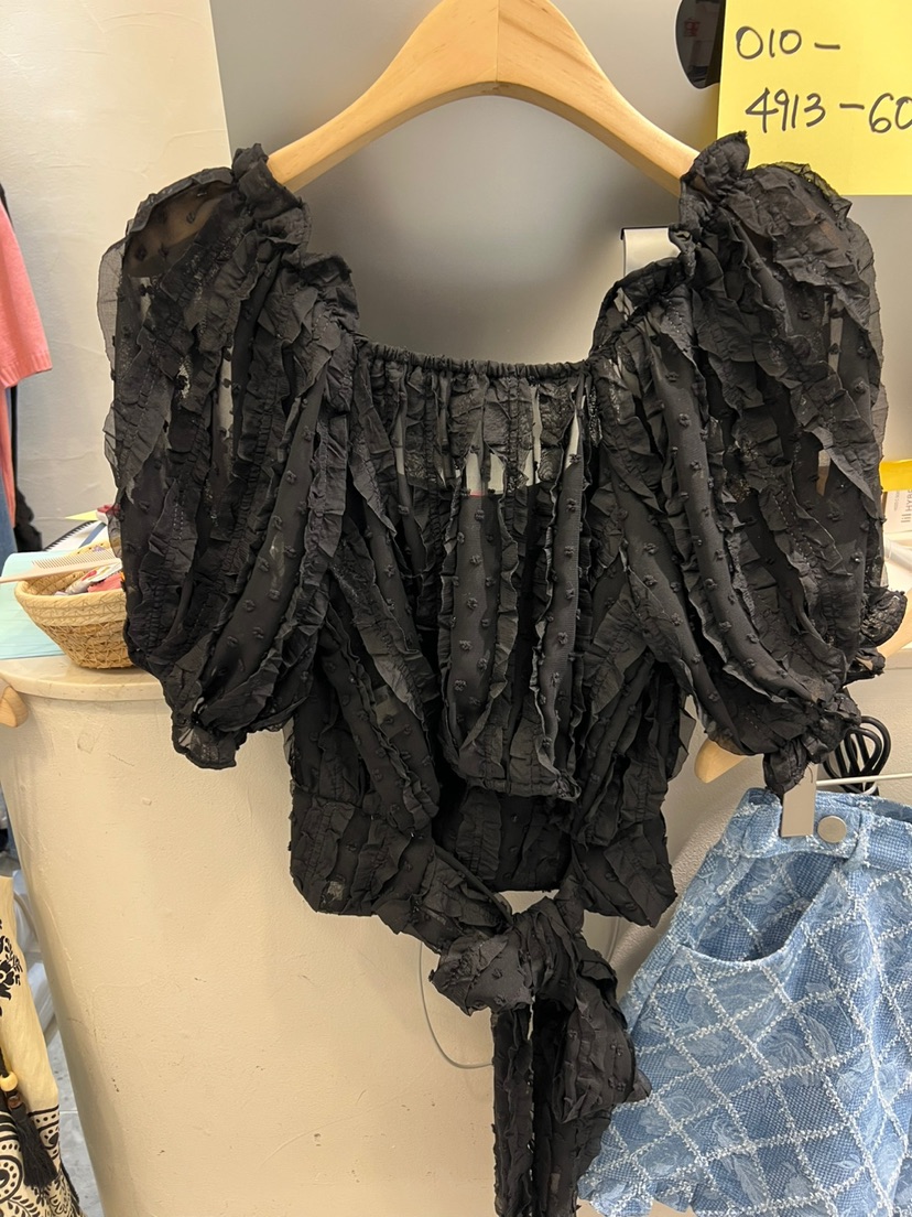 ROU.TINE韓國代購女裝新品時尚推薦真品職業熱賣襯衫蕾絲衫ROU.TINE襯衫/蕾絲衫